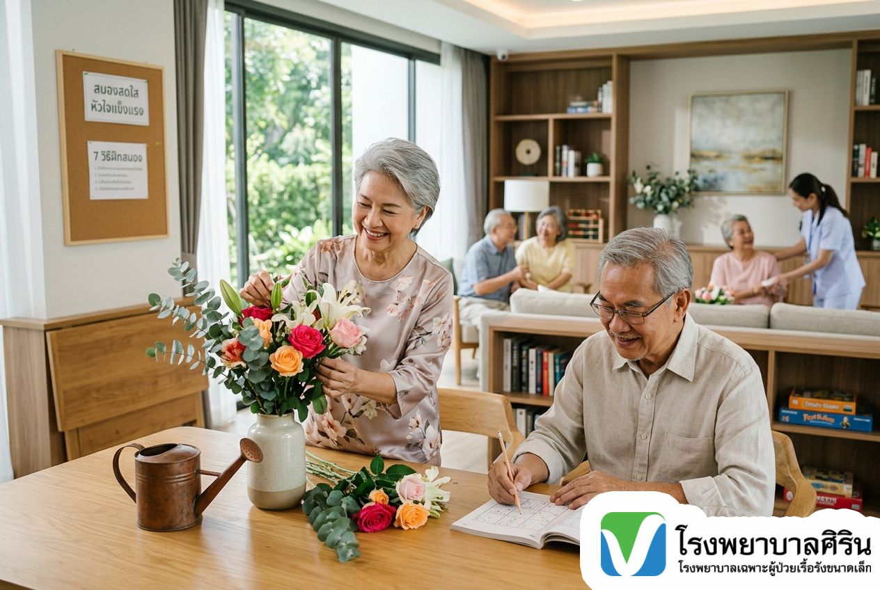 7 วิธีฝึกสมองผู้สูงอายุ ลดเสี่ยงอัลไซเมอร์